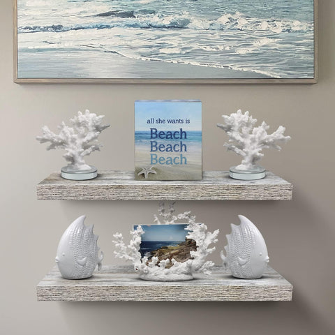 Rustic Floating Shelf (Set of 2)