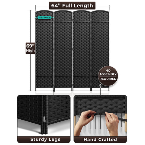 Room Divider Screen Panels