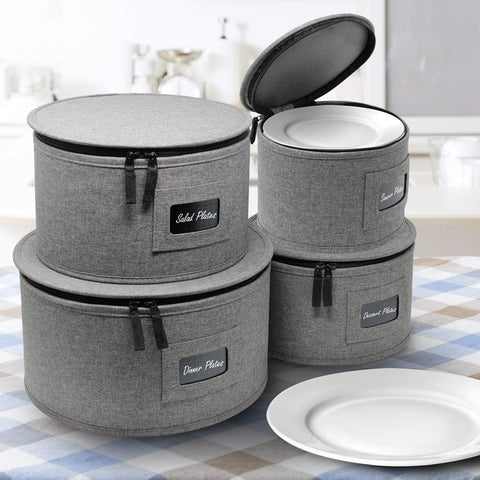 Dinnerware Storage Container Set (4 Pc)