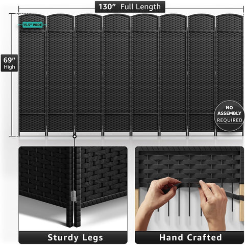 Room Divider Screen Panels