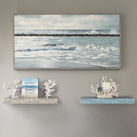 Coastal Floating Shelves (2 Pack)