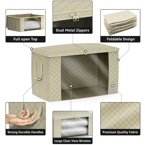 Large Foldable Storage Organize Bags