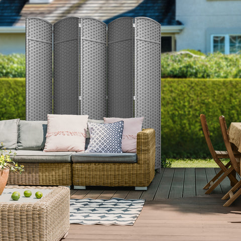 Panel Room Divider (Double Hinged)