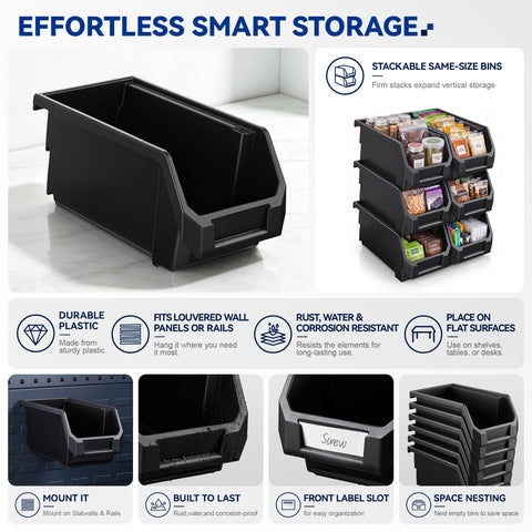 Open Front Kitchen Storage Bin