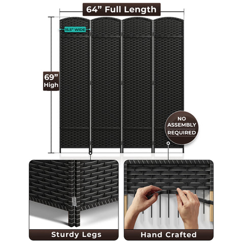 Room Divider Screen Panels