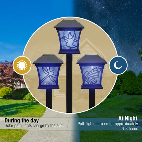 Solar Path Lights (Set of 3)