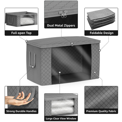 Large Foldable Storage Organize Bags