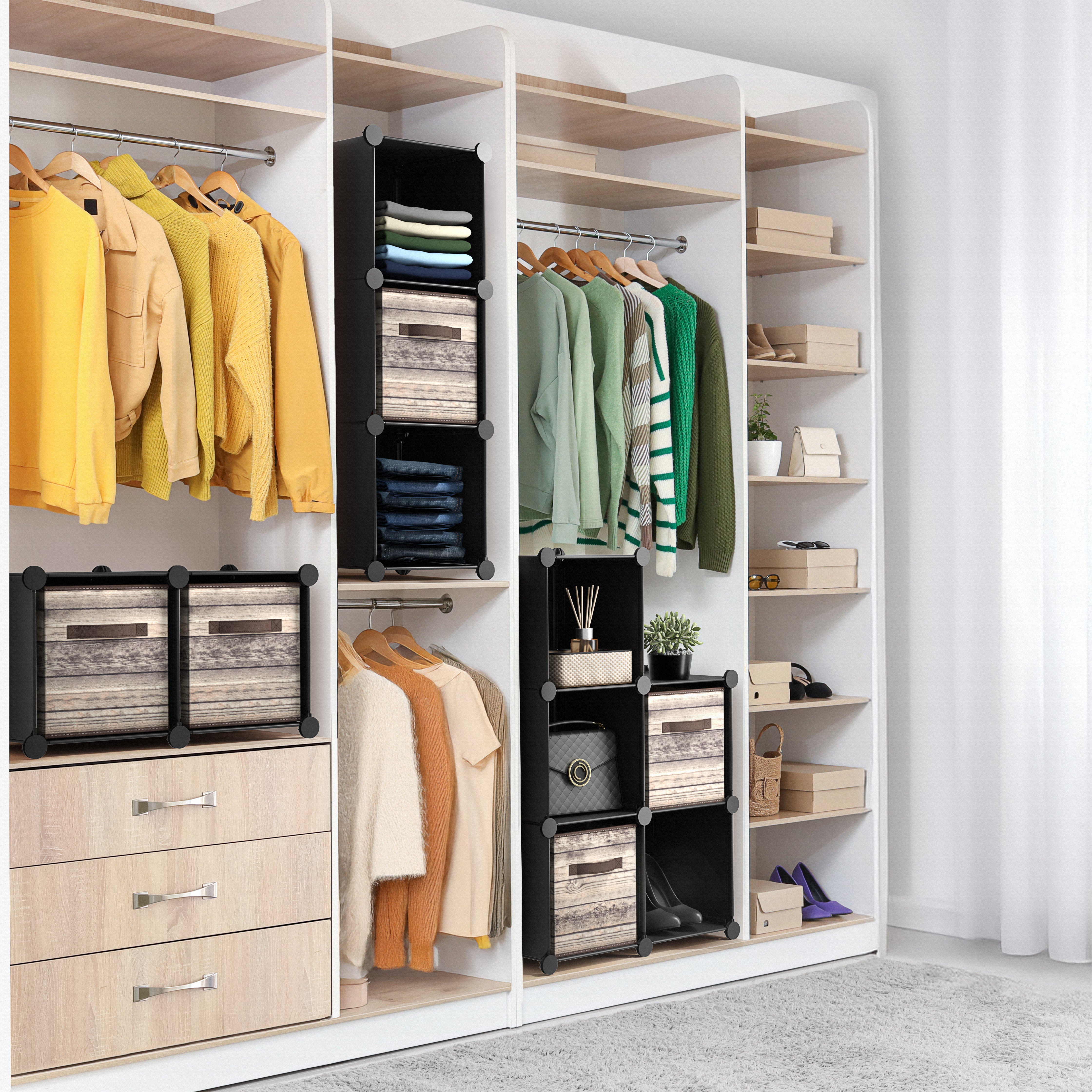 Stackable Cube Storage Containers Stackable Cube Storage Organizer – Sorbus Home