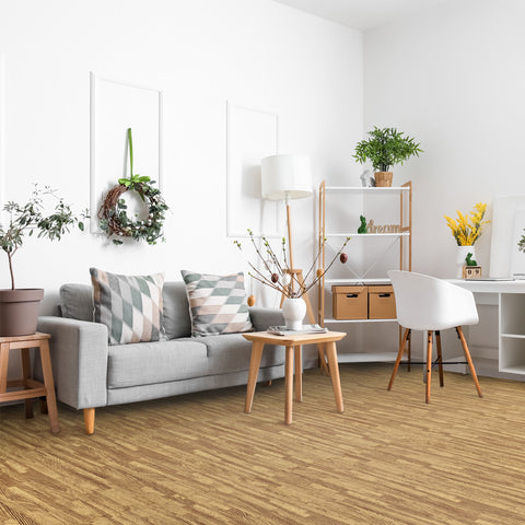 16 Tiles 64 Sq ft Wood Grain Foam Tiles