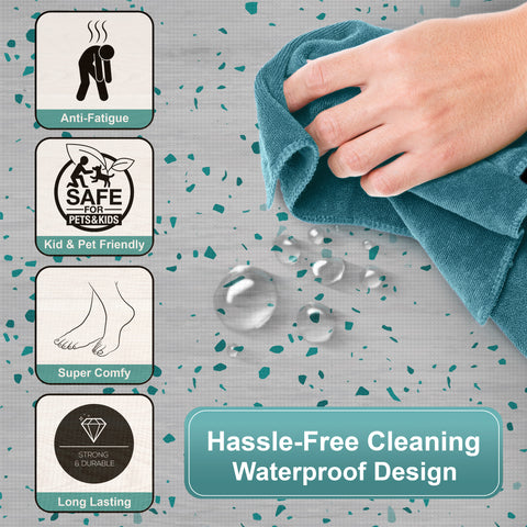 Floor Mat Interlocking Set (12 Pc) - Sorbus Home