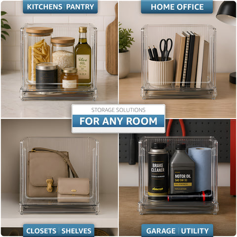 Extra Large Clear Closet Organizers