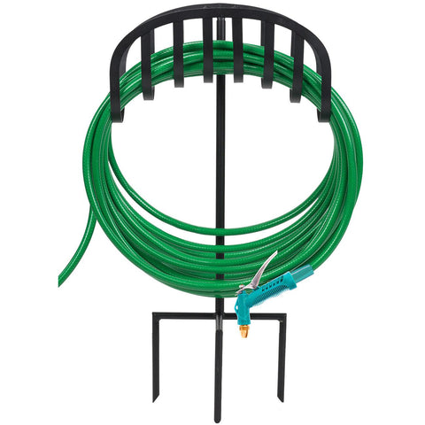 Manger Style Garden Hose Stake