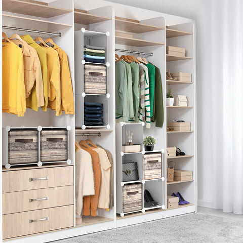 Stackable Cube Storage Organizer