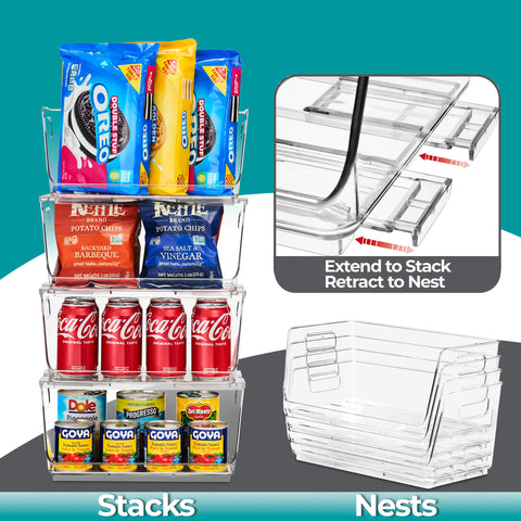 Open Front Bins Set