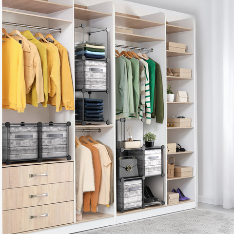 Stackable Cube Storage Organizer