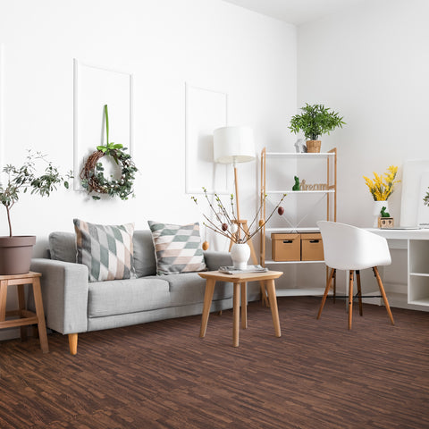 16 Tiles 64 Sq ft Wood Grain Foam Tiles
