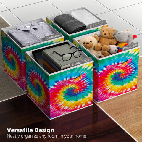 11" Cube Storage Bins (6 Pack)