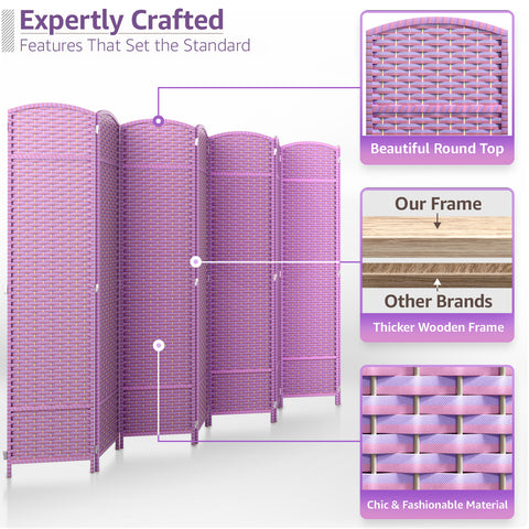 Room Divider Screen Panels (8-6-4 Panel)