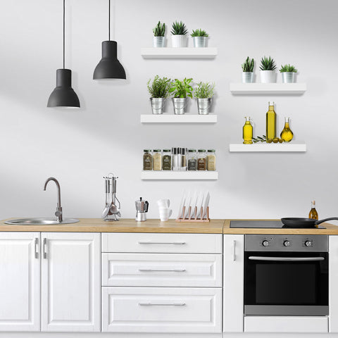 Wall Mounted Floating Shelves (5 Pack)