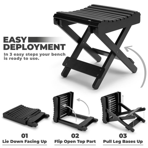 Bamboo Folding Stool