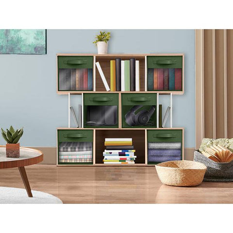 13" Large Storage Bin with Clear Window – 6-Pack