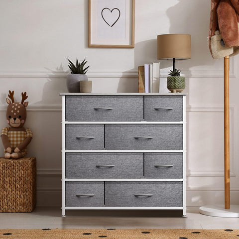 8 Drawer Wide Dresser