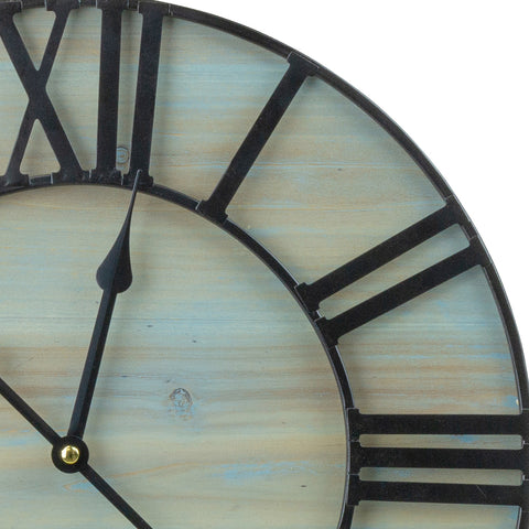 16" Coastal Wall Clock (Roman)