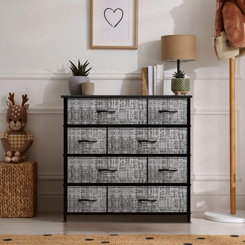 8 Drawer Wide Tall Dresser