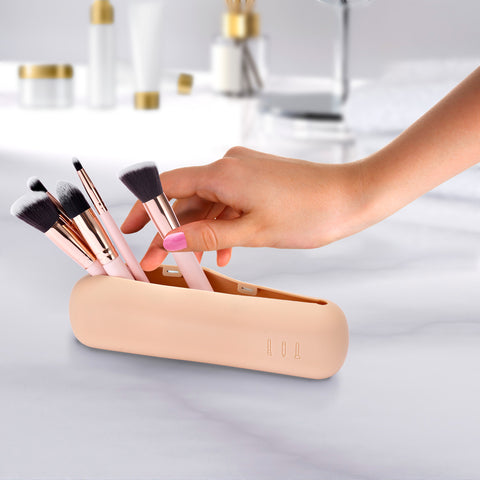 Travel Cosmetic Makeup Brush Holder (2Pack)