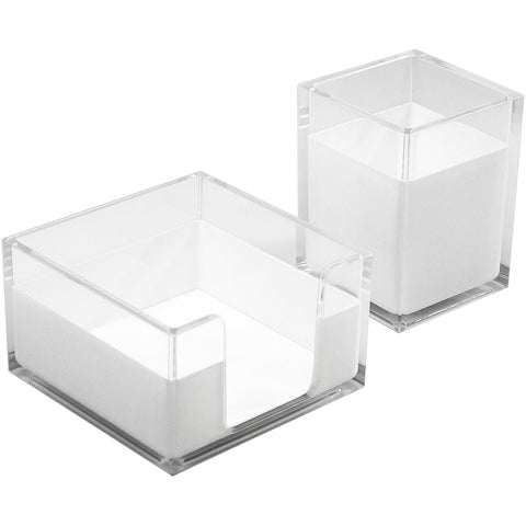 Acrylic Desk Organizer Set (3 Piece)