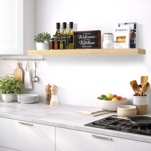55-Inch Extra Long Floating Shelf (1-Piece)