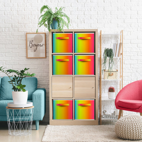 11" Cube Storage Bins (6 Pack)
