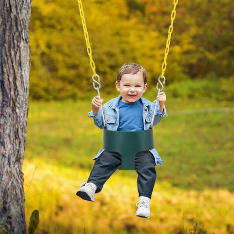 Heavy Duty Bucket and Belt Swing Set