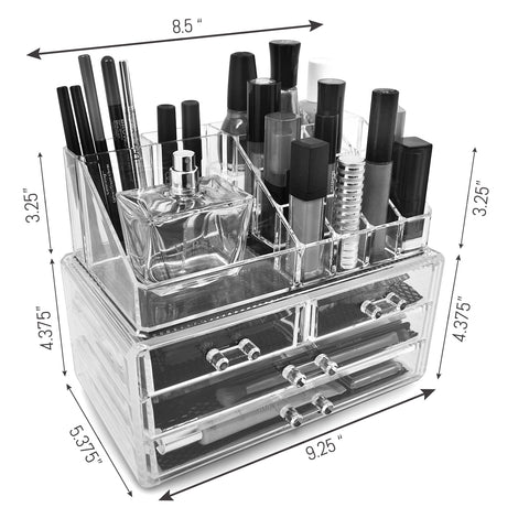 Makeup Organizer Set (4 Drawer)