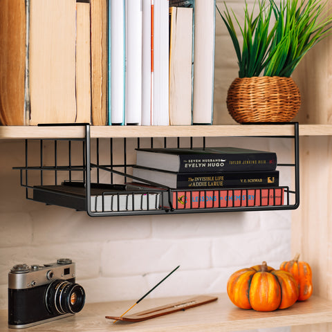 Under Cabinet Multipurpose Storage Metal Shelf