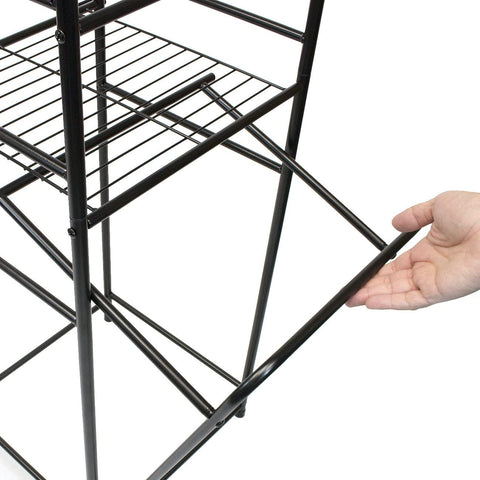 Bathroom Tower Shelf Hamper