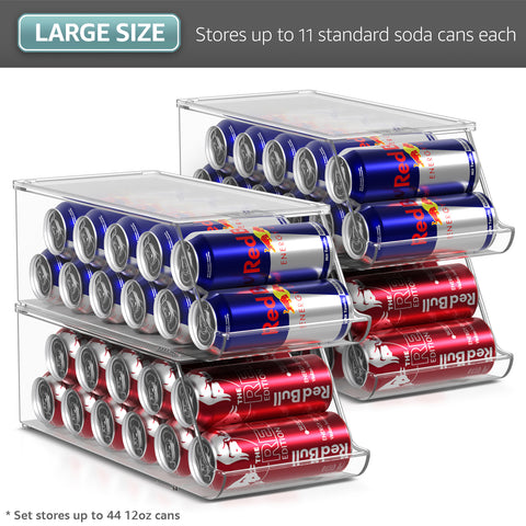 12 Skinny Soda Can Organizer (Set of 2)