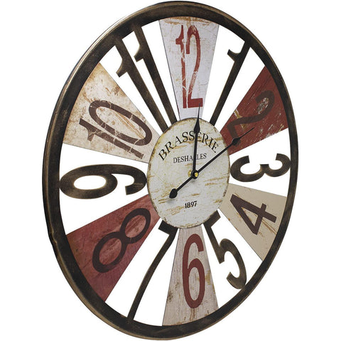 24â€ Brasserie Wall Clock (Numeral)