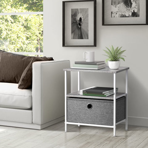 Drawer Nightstand Table