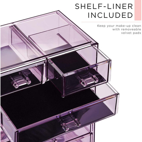 Makeup Organizer Set Tray (6 Drawer)