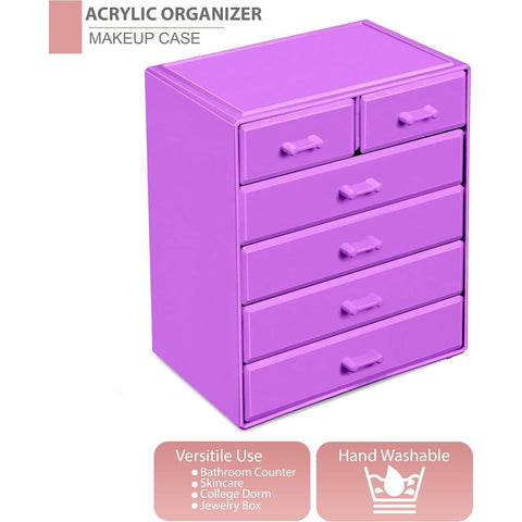 Makeup Organizer Tall (6 Drawer)