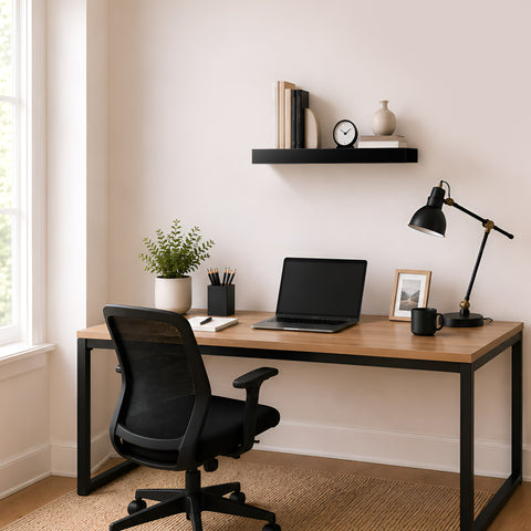 Wall Mounted Floating Shelf (1-Piece)