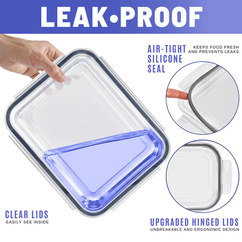 Glass Food Storage Container with Lid