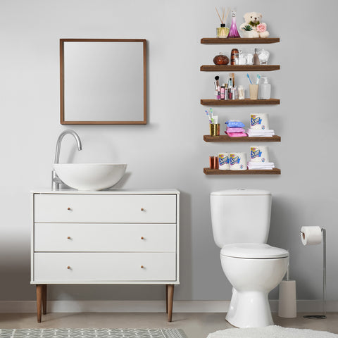Wall Mounted Floating Shelves (5 Pack)