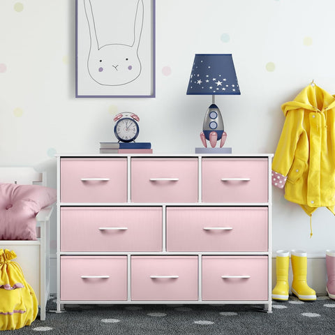 8 Drawer Wide Dresser