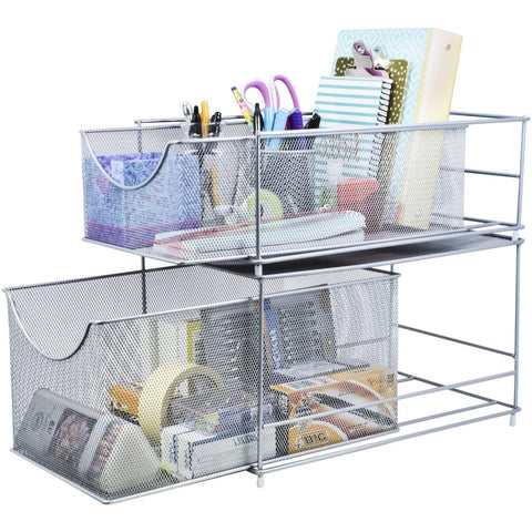 Sliding Mesh Basket Pull Out Drawers (Single)