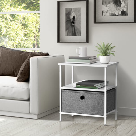 Drawer Nightstand Table