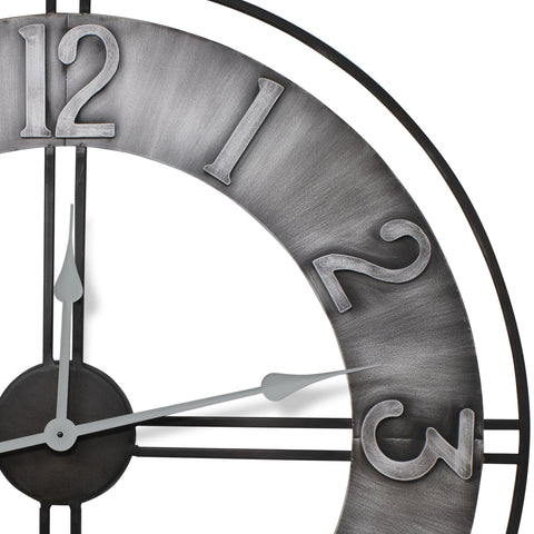 24" Distressed Wall Clock (Numeral)