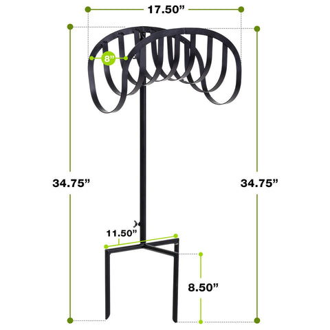 Manger Style Garden Hose Stake