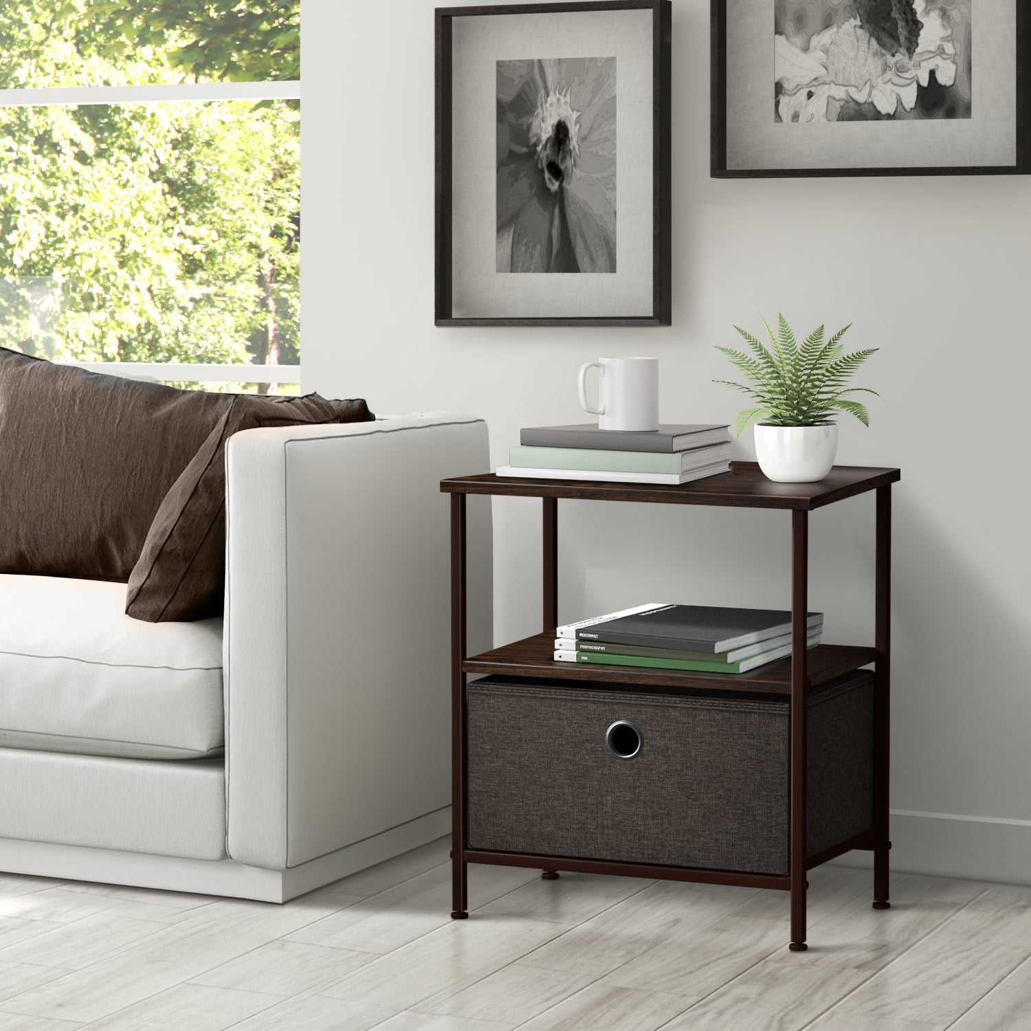 Sorbus Drawer Nighstand shelf for Bedroom, home  office – Sorbus Home